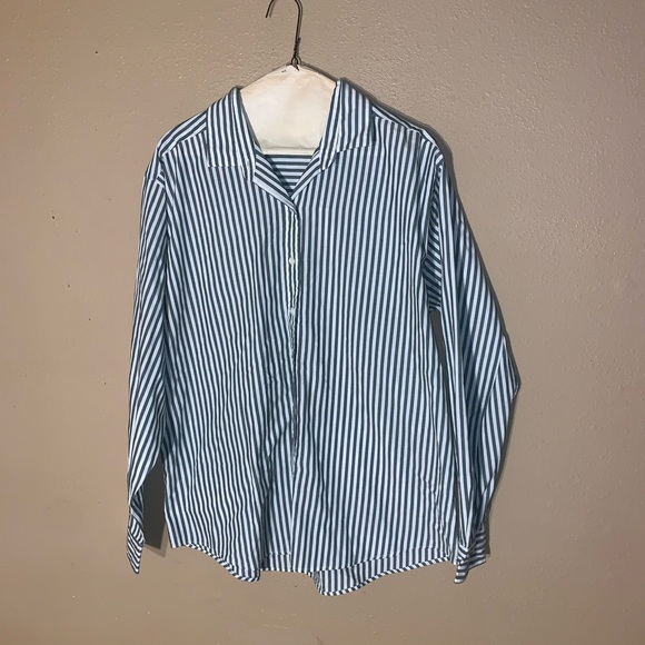 Lands end women’s button up shirt size 16 - Picture 1 of 4
